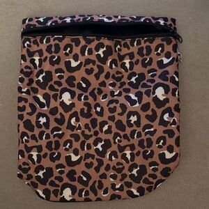 MarleyLily Leopard Print Toiletry Bag